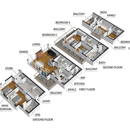 Ferienhaus Monz Pfunds Exteriör bild